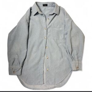 White Fox Boutique Oversized Button Up Shirt S/M